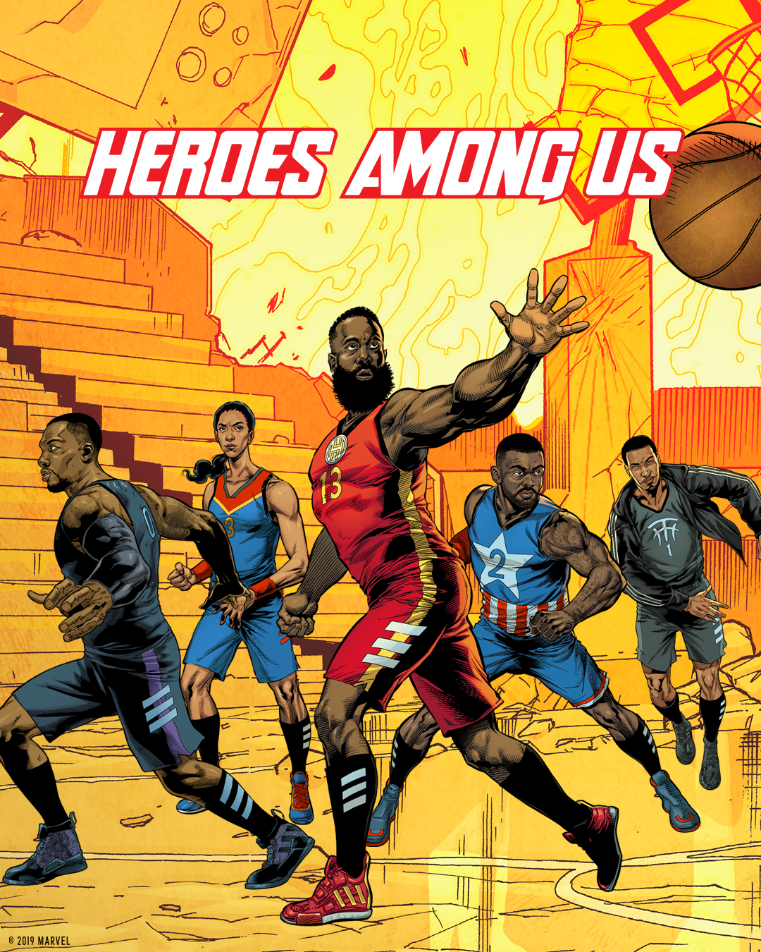 adidas marvel heroes among us