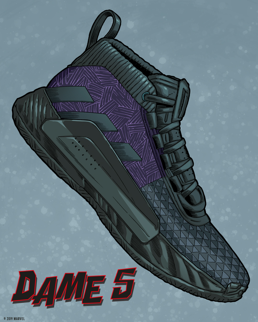 adidas marvel dame 5