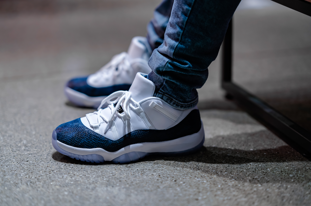 The Air Jordan Retro 11 Low 'Navy 