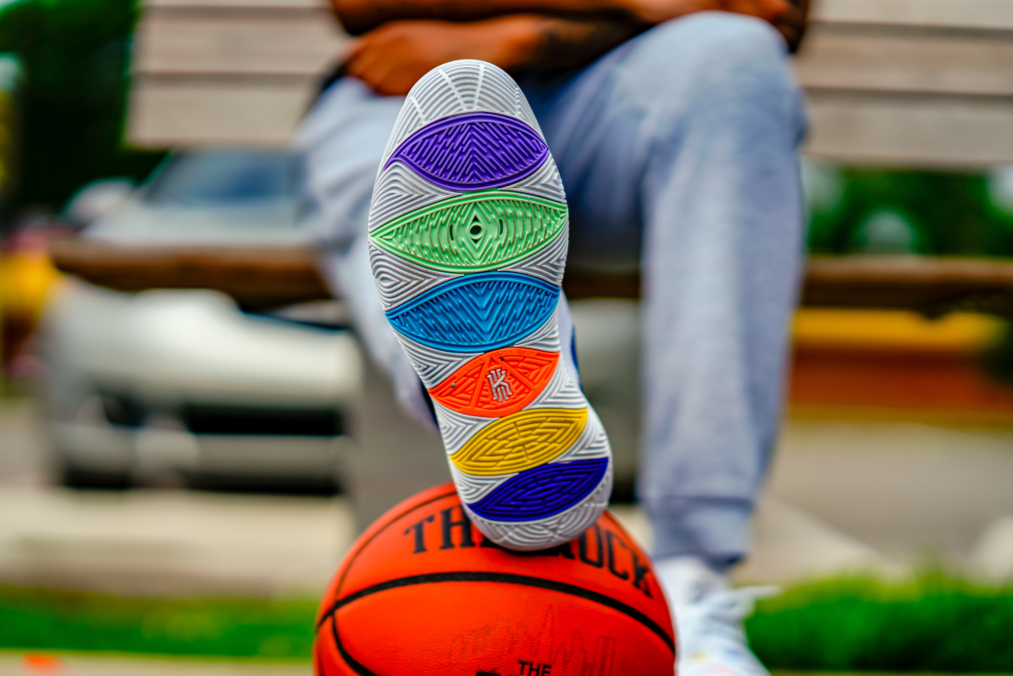 kyrie 5 have a nike day on feet