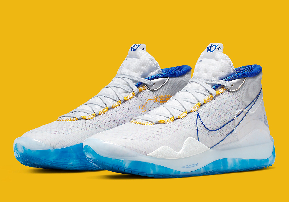 Play Like Your Favorite Warrior with the Nike Zoom KD12 The Fresh Press by Finish Line