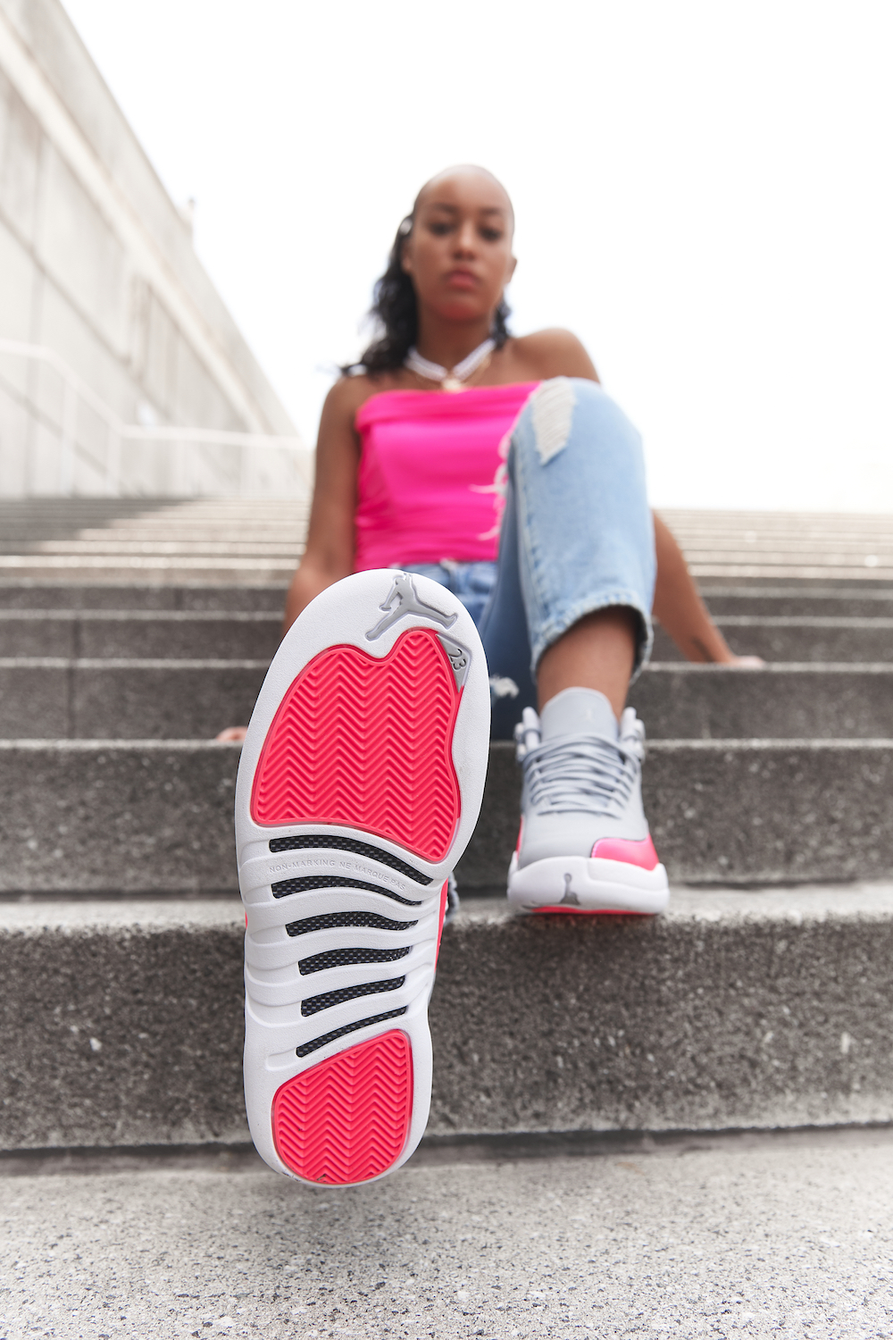 jordan 12 racer pink