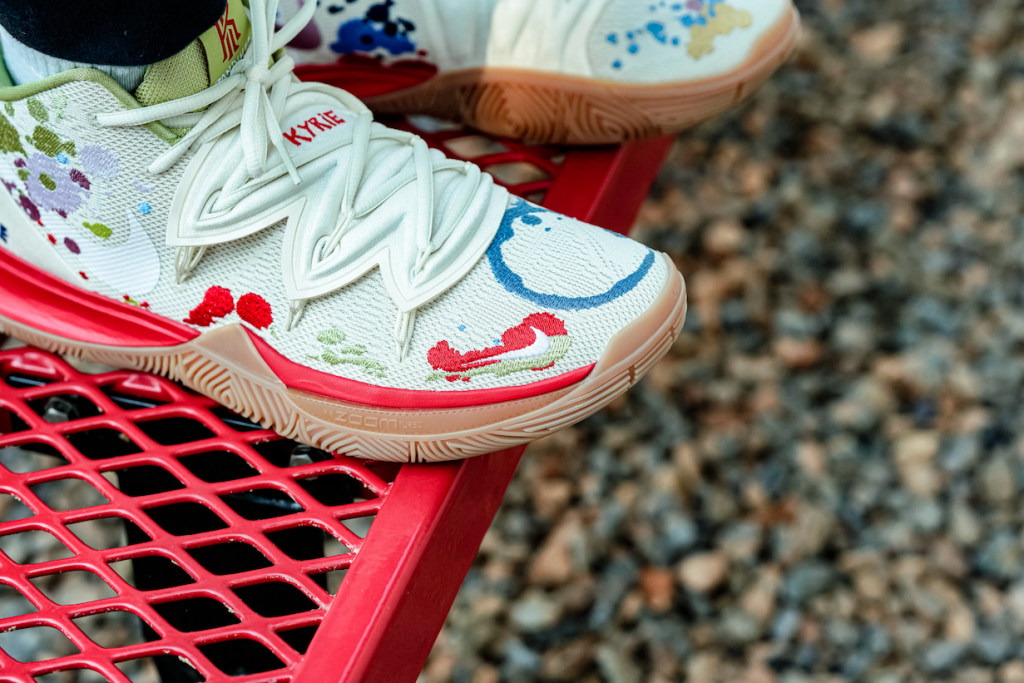 Nike Pays Tribute To This Upcycling Clothing Brand With The Nike Kyrie 5 'Bandulu' | The Fresh 