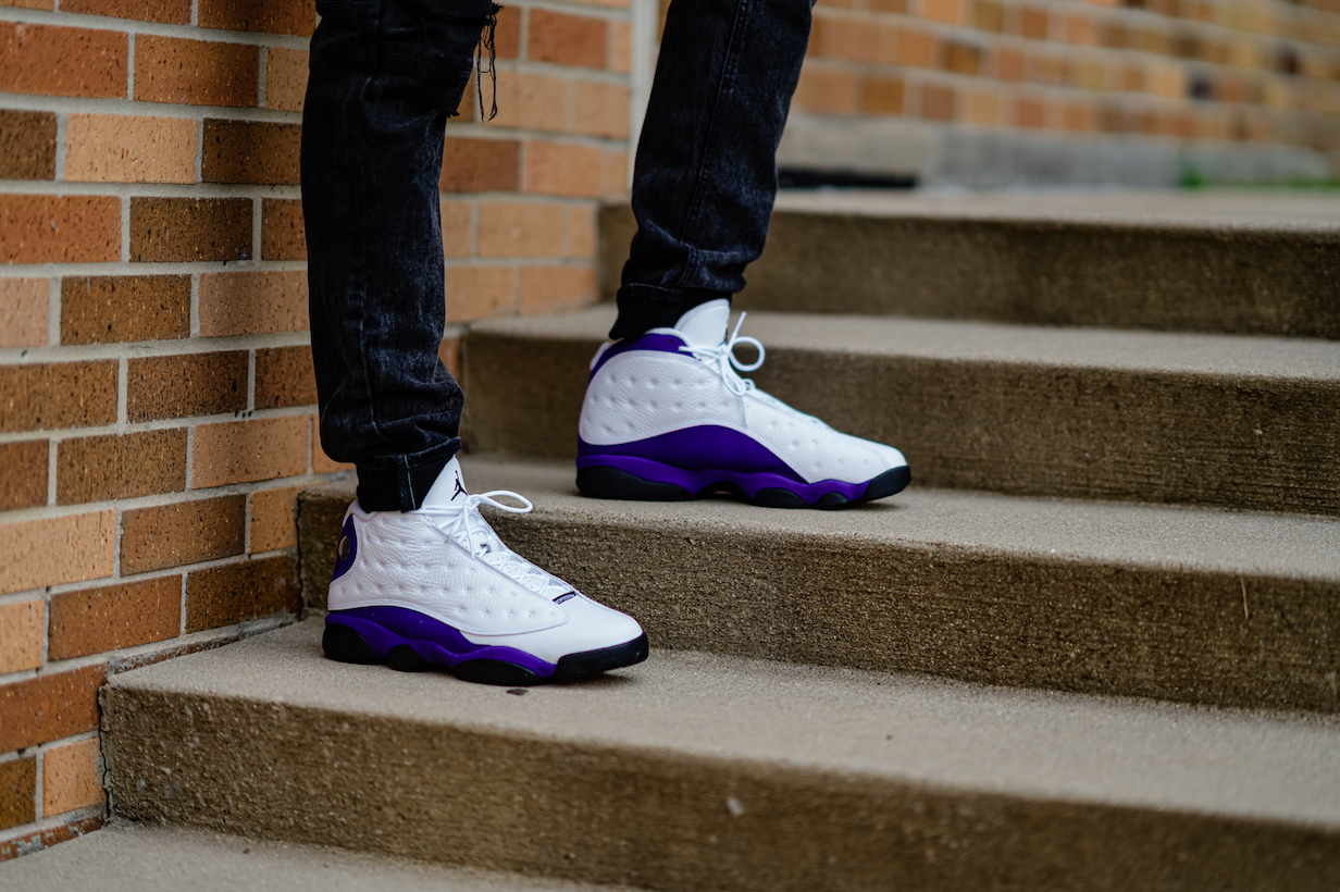 jordan retro 13 lakers