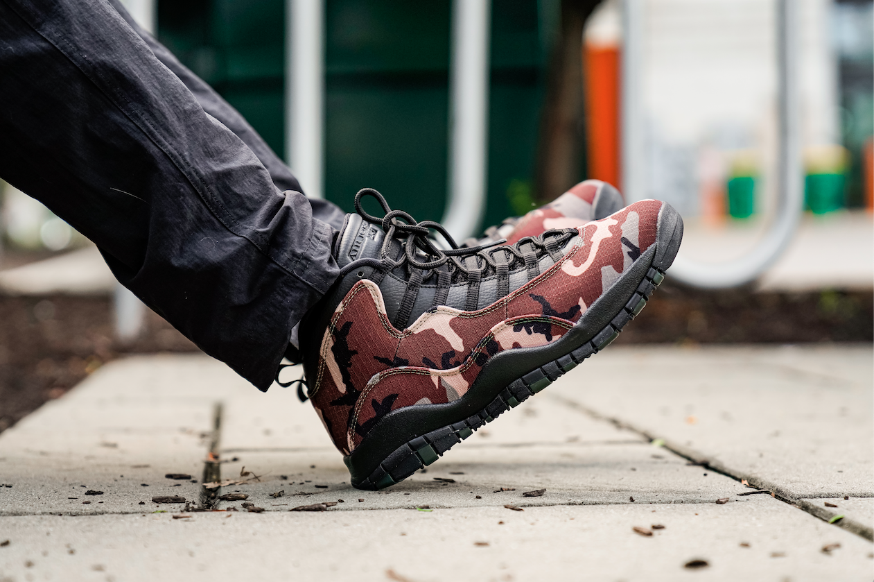 camo air jordan 10