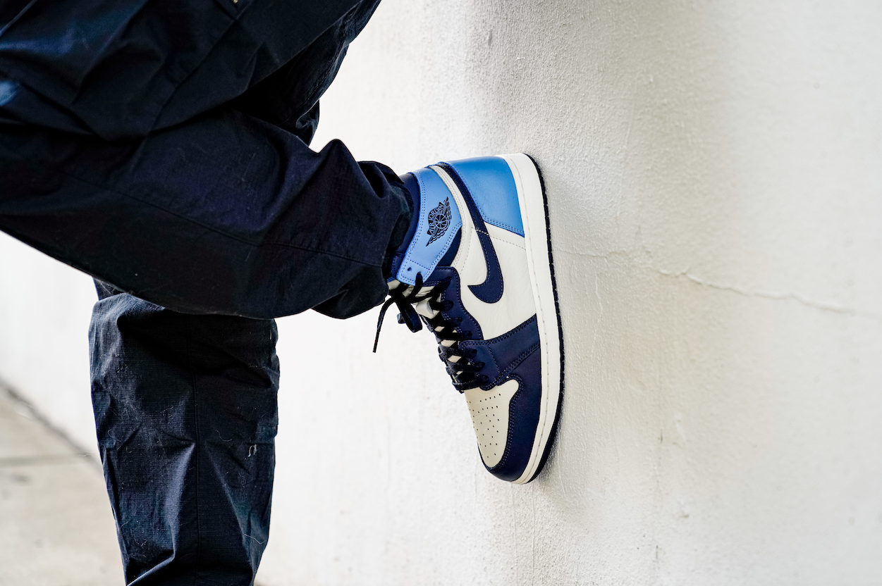 finish line jordan 1 obsidian