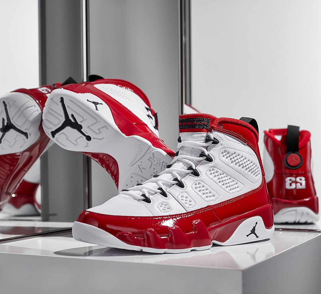 jordan 9 red