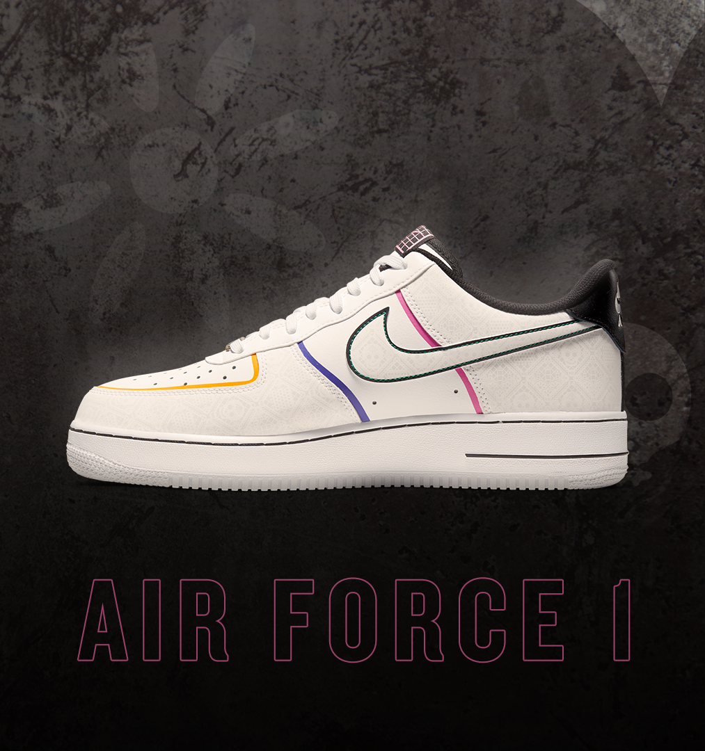 Air force 1 day of the dead on sale womens