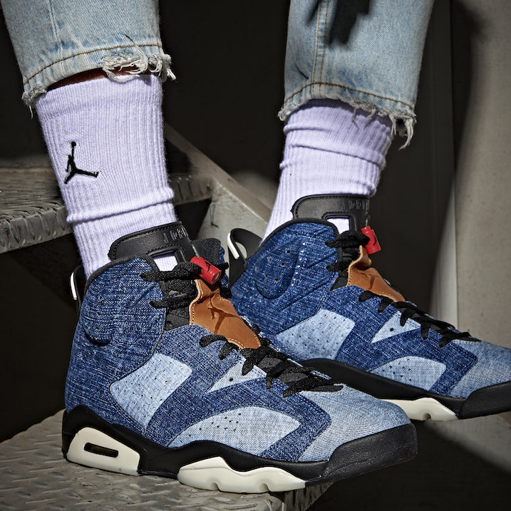 levi's air jordan 6s