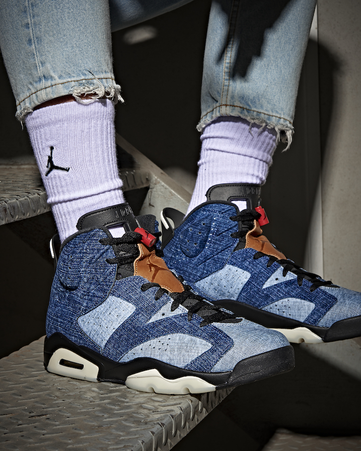 washed denim 6s