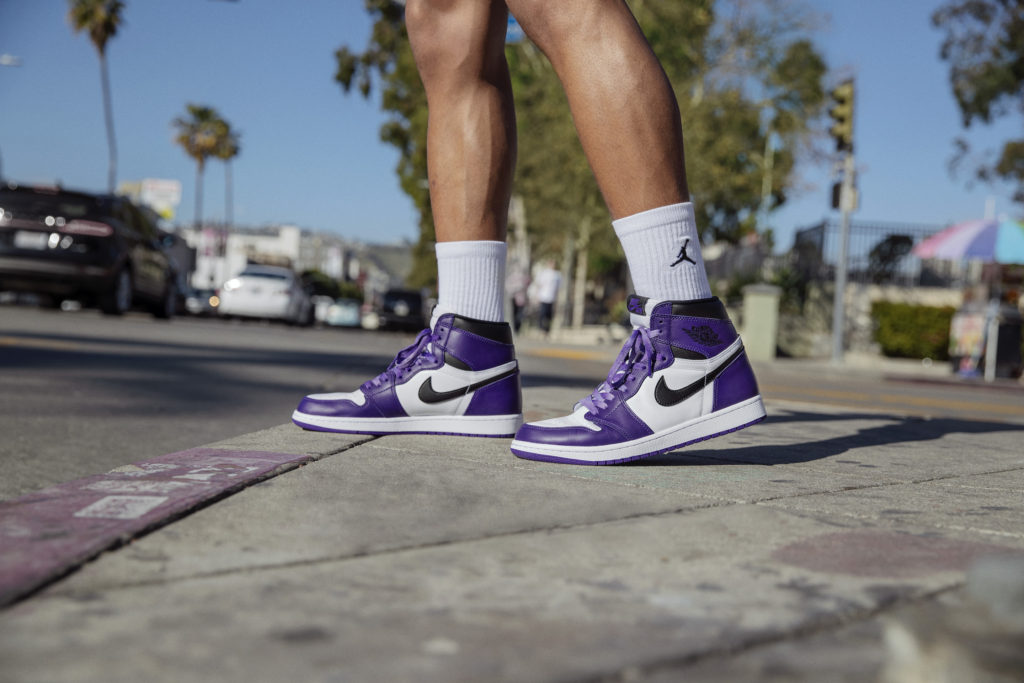 air jordan 1 court purple