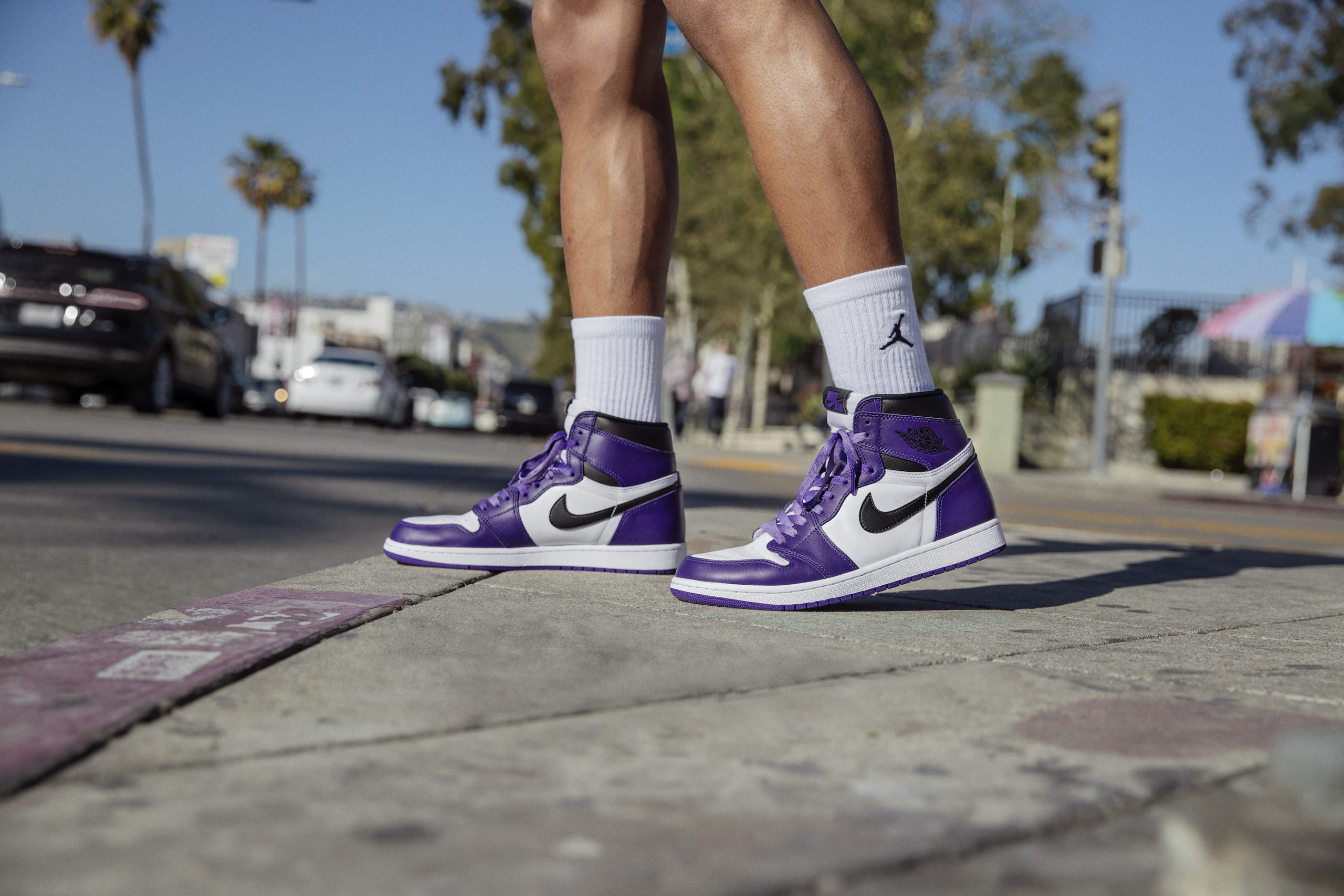 jordan 1 og court purple