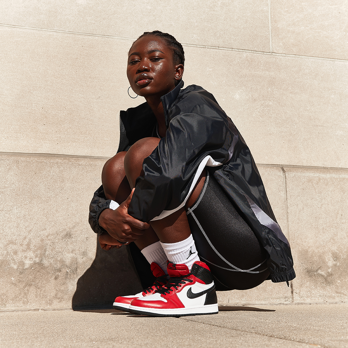 womens jordan 1 satin red