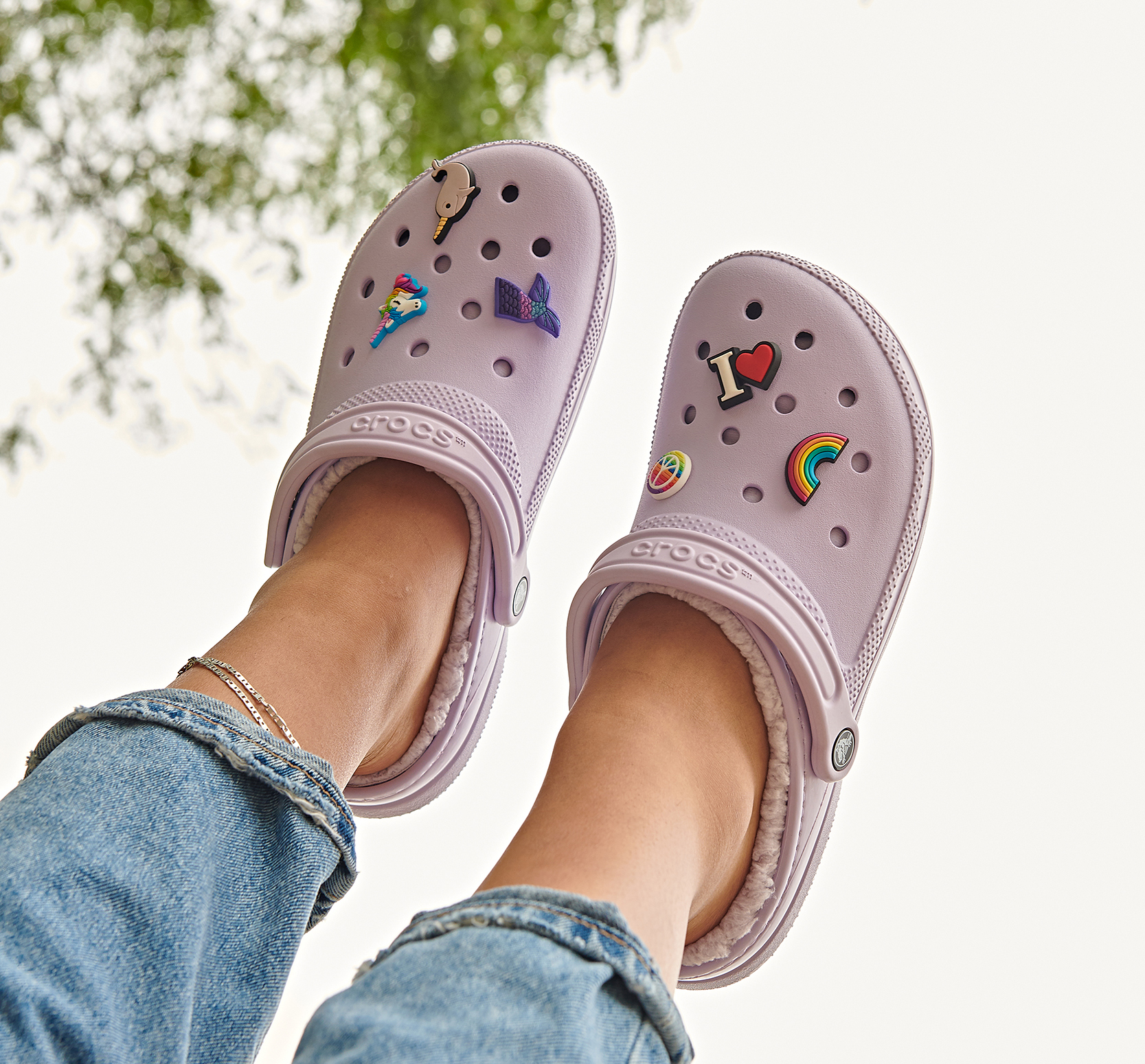 crocs that look like feet