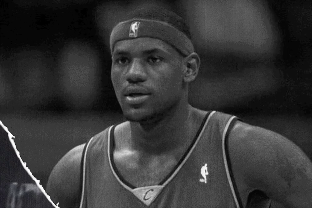 LeBron James' NBA Debut On Oct. 29, 2003 | The Fresh Press By Finish Line