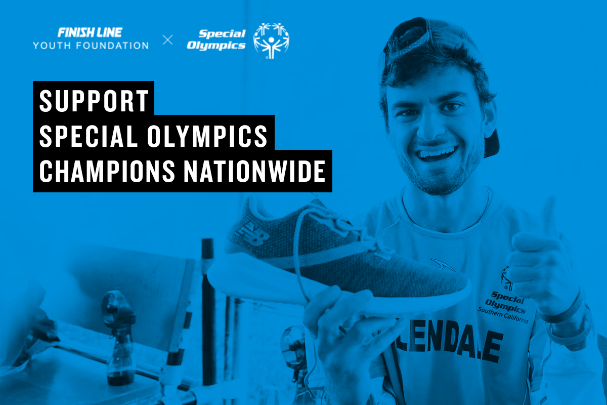 Join the Finish Line Youth Foundation in support of Special Olympics
